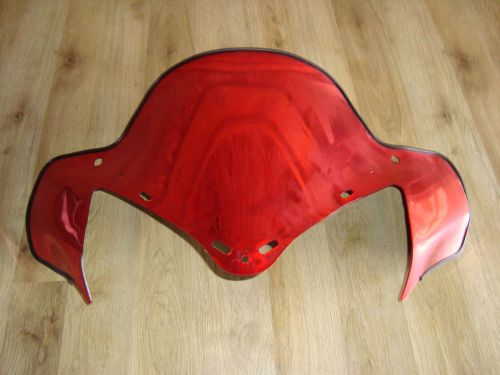 Oem yamaha windshield rx1 warrior vector rs  8gg-k72a0-10-00 red