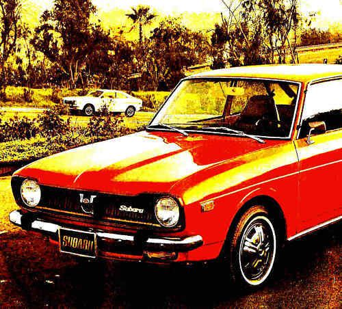1972 subaru 2-door sedan factory brochure-subaru 2-door