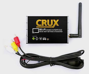 Crux wi-fi connectivity/smartphone integration for wireless smartphone mirroring
