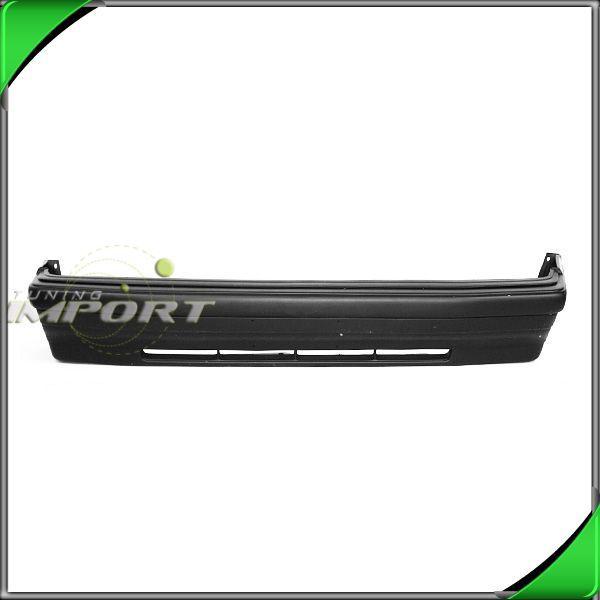 88-90 town country front bumper cover replacement abs plastic non primed raw blk