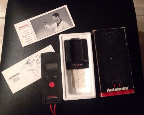 Autohelm personal compass - original box, manuals, bracket!