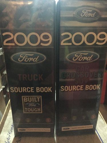 2009 ford dealer car truck suv  source book mustang shelby gt500 f150 f350