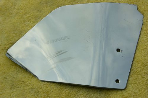 1964 1965 buick riviera stainless steel console kick panel left side