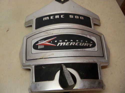 Mercury outboard merc 500 650 800 850 cowl faceplate 4 cylinder cover housing