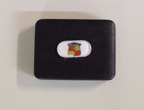 Rare vtg 1950&#039;s 60&#039;s gm chevy logo chevrolet leather pocket key case accessory