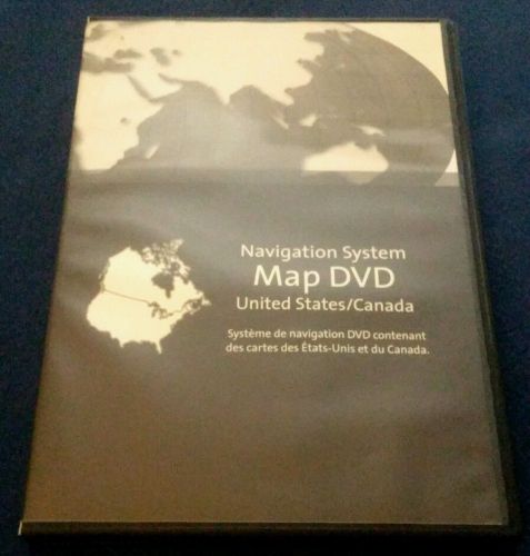 New cadillac gm navigation system map dvd&#039;s (2 disc&#039;s)