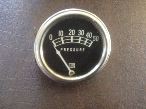 Stewart warner pressure gauge