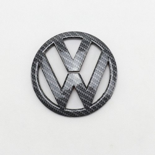 Carbon fiber looks front grille replacement emblem badge for vw scirocco mk3