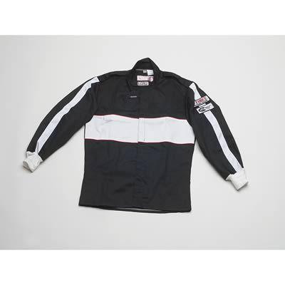 G-force racing driving jacket single layer fire-retardant cotton 3x-large black
