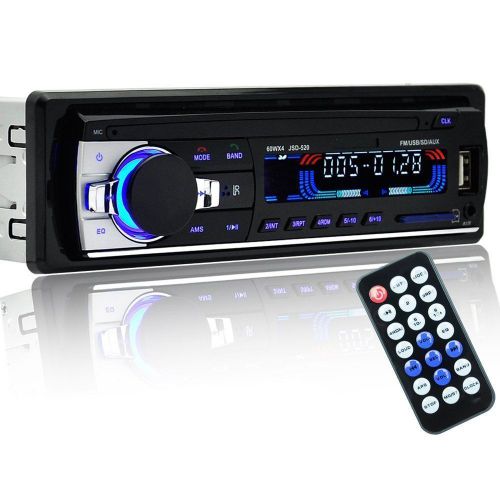 Car radio stereo player bluetooth phone aux-in mp3 fm/usb/1 din/remote control