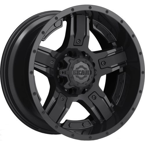 17x9 black gear alloy manifold 740b 6x135 &amp; 6x5.5 +18 rims 285/70/17 tires