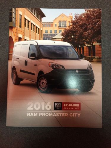 2016 ram promaster city brochure &#034; new&#034;