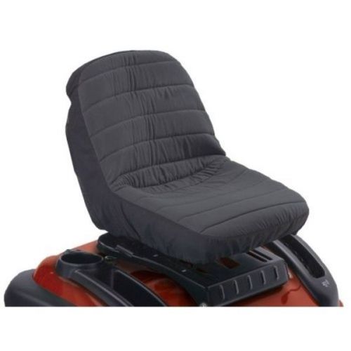 Classic accessories deluxe tractor seat cover black in small 12314 new