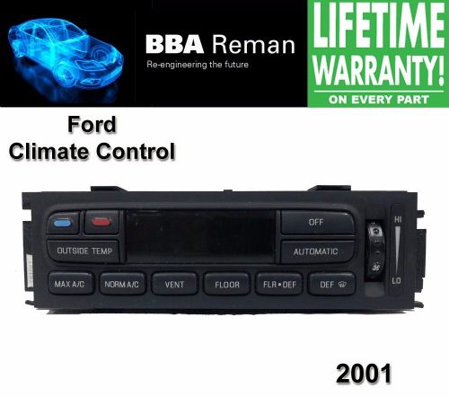 2001 ford climate control repair service heater ac head lincoln mercury 01