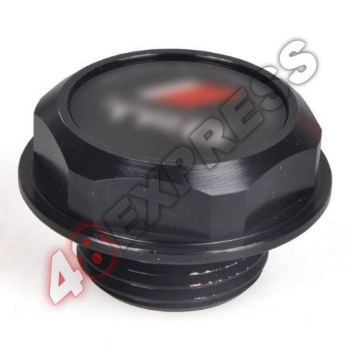 Black trd style engine oil cap cover plug for toyota auto!