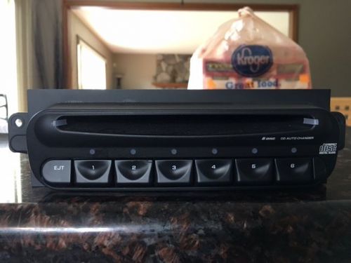 Chrysler; jeep, dodge, &amp; plymouth in dash 6 disc cd changer player