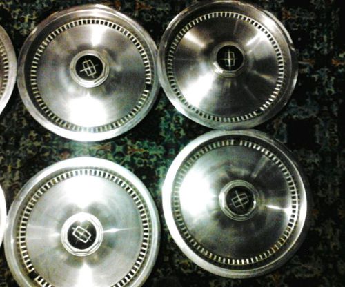 1970&#039;s lincoln 15&#034; stainless steel wheel covers