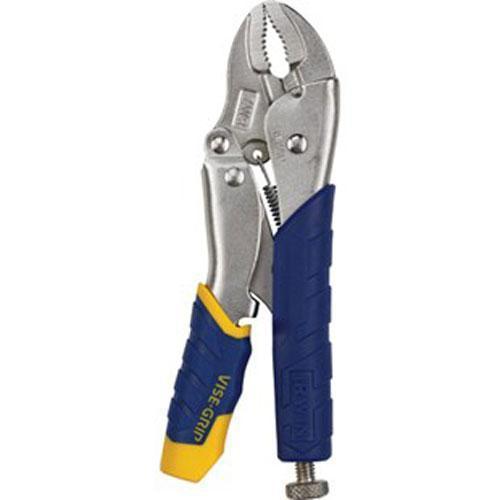 Irwin/vise grip 07t 7wr fast release curved jaw with wire cutter