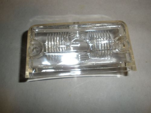 Vintage nors back up light lens 1960-1961 rambler 34434365 842 glo-brite usa