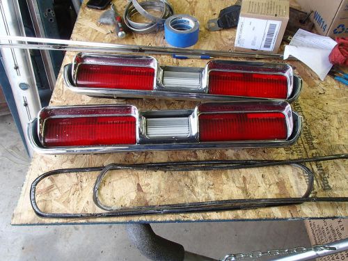 Complet set of tail lights 1962 buick electra lesabre invicta 62 lamps taillight
