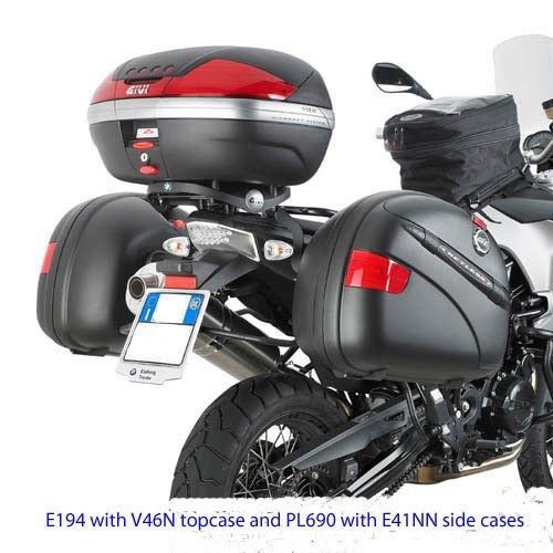 Givi e194-fitment rack for the 2008-2011 bmw f650gs and bmw f800gs