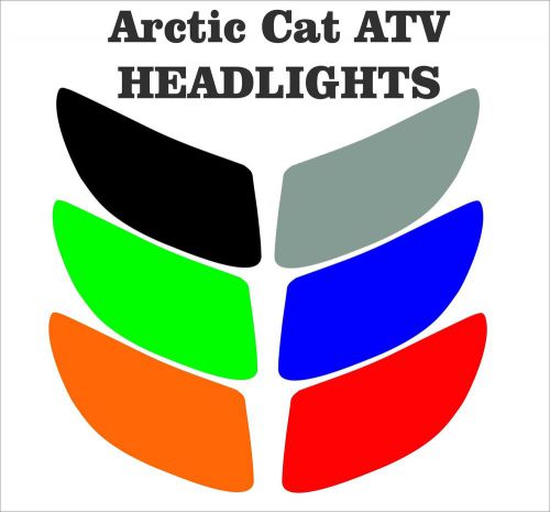 Arctic cat headlight decal atv utv prowler mud pro 1000 700 650 550 xtx xtz bl