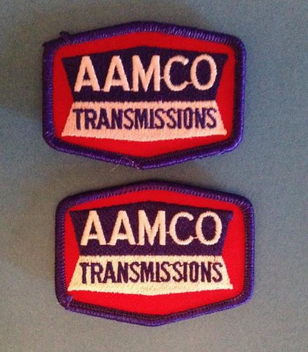 2 lot rare vintage 1980&#039;s aamco transmission service car club jacket hat patches