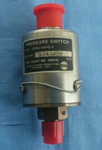 9910287-20 pressure switch cessna aerospace controls