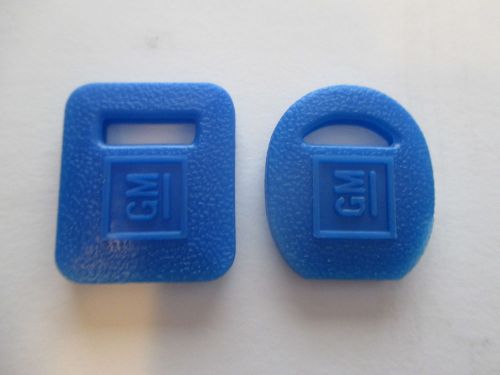 Holden blue plastic key covers new hq hj hx torana ta lj lh lx chev camaro