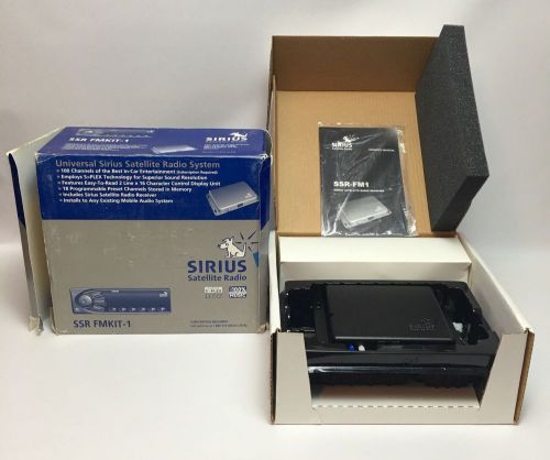 Sirius universal satellite radio system ssr fmkit-1 new in open box