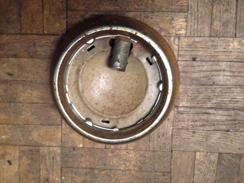 Oem 1955-57 chevy dome light housing and ring, rat rod