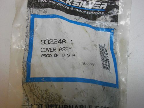 Quicksilver waterpump cover assembly 93224a 1 mercury mariner outboard