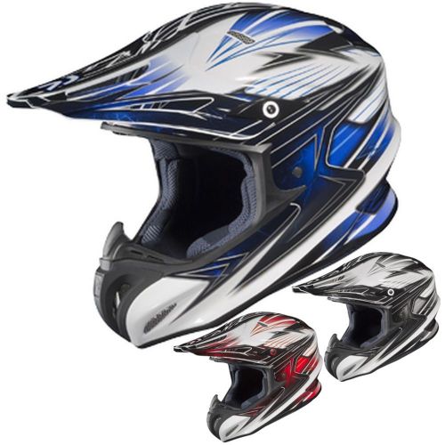 Hjc rpha-x factor mx dirt bike off-road atv quad motocross dot helmets