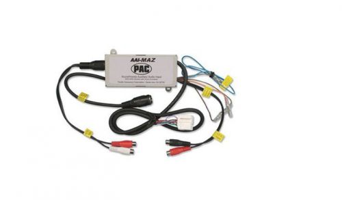 Aai-maz pac audio dual auxiliary audio input interface for select mazda vehicles