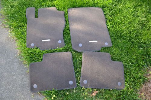 Mercedes ml350 carpet floor mats, front and back