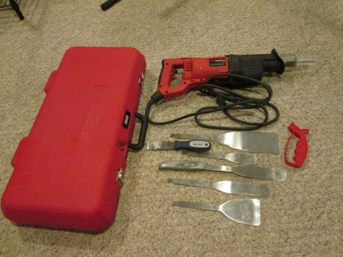 Express 360 electric glass removal tool with extra blades