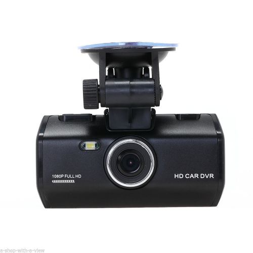 1080p hd 120° dash camera dvr w/ night vision, g-force sensor, and 32gb microsd!