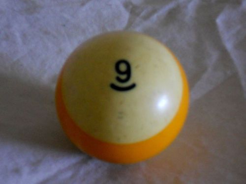 Vintage shifter nob 9 ball cue ball