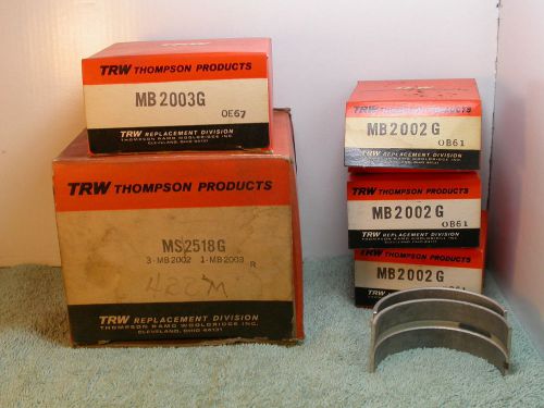 Thompson products trw ms2518g main bearing set ford 65-72 mb2002g mb 2003g