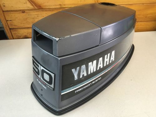 1984 pro 50 hp yamaha 2 stroke outboard top cowl hood cover freshwater mn