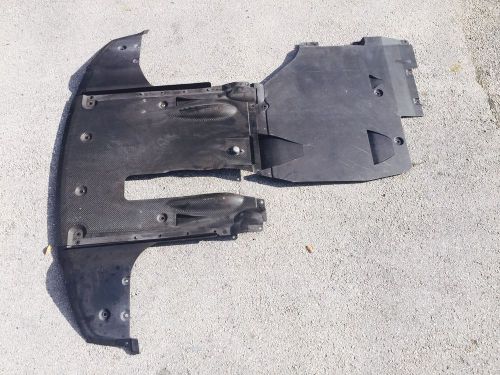 Nissan gt-r carbon fiber undercarriage - two pieces