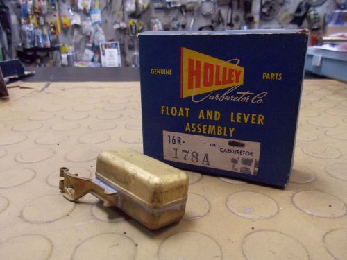Holley carburetor - float and lever assembly - 16r-178a - new/old stock nos