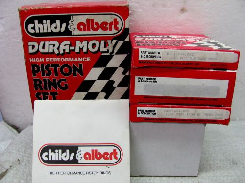 New childs albert chrome moly ring set rs-9771-25 file fit for 4.020 bore ford
