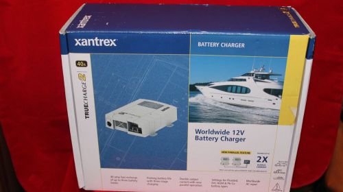 Xantrex truecharge2 40a battery charger, 12v, 3 bank  804-1240-02 brand new!!!!