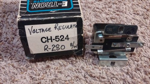 E-tron ch-524 voltage regulator (bwd r-280) nos