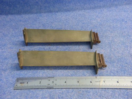 Lot of 2 aviation turbine engine blades only for collectors