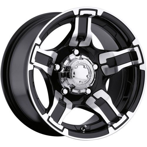 Ultra drifter 194 15x10 5x114.3 (5x4.5) -44mm black wheels rims 194-5165b