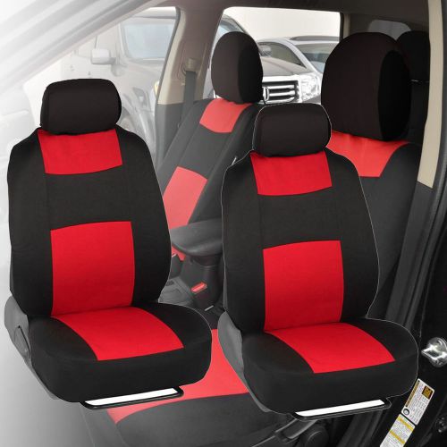 Eeekit 10pcs full set seat covers sponge car auto styling w/headrest cover