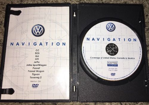 2009 2010 vw eos gti cc jetta passat touareg tiguan golf navigation dvd map v.2m