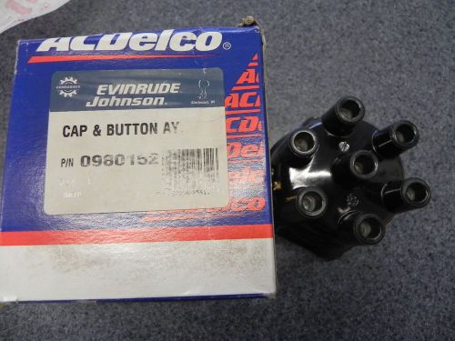Omc brp stern drive ignition distributor cap p# 980152 factory oem
